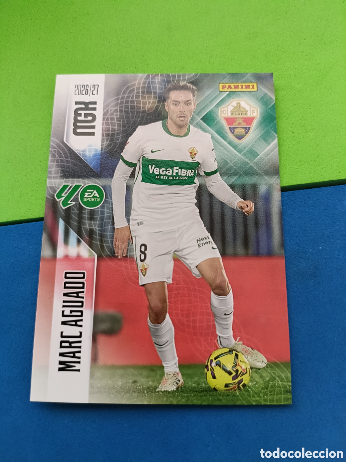 Cromos de f&uacute;tbol: PANINI 2026 2027 MGK MEGACRACKS 25 Aniversario - Elche 156 Marc Aguado