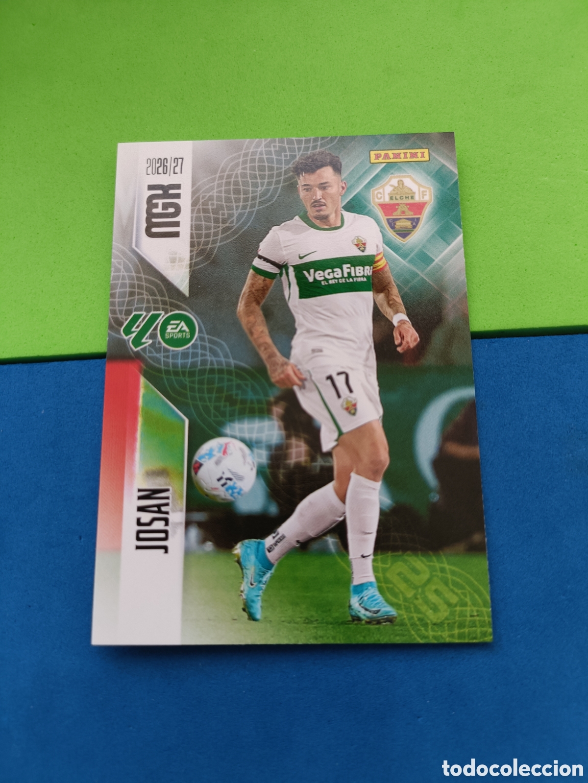 Cartes &agrave; collectionner de Football: PANINI 2026 2027 MGK MEGACRACKS 25 Aniversario - Elche 157 Josan