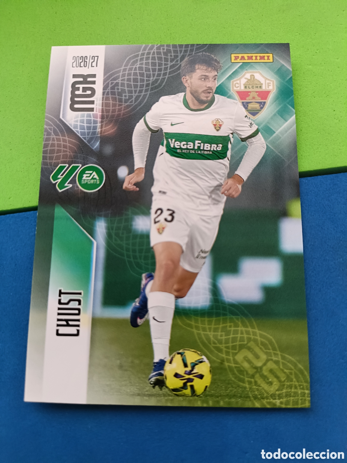 Cromos de f&uacute;tbol: PANINI 2026 2027 MGK MEGACRACKS 25 Aniversario - Elche 149 Chust