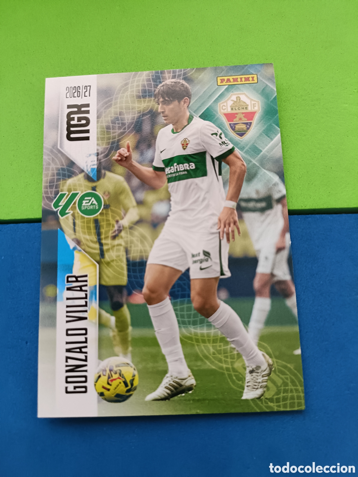Cromos de f&uacute;tbol: PANINI 2026 2027 MGK MEGACRACKS 25 Aniversario - Elche 154 Gonzalo Villar