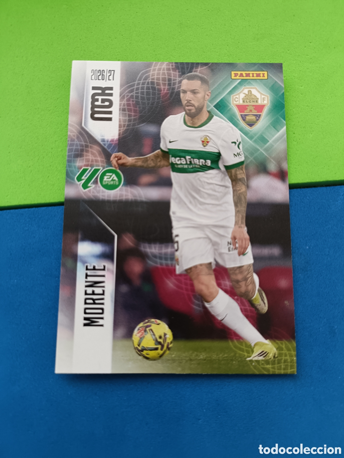 Cromos de f&uacute;tbol: PANINI 2026 2027 MGK MEGACRACKS 25 Aniversario - Elche 158 Morente