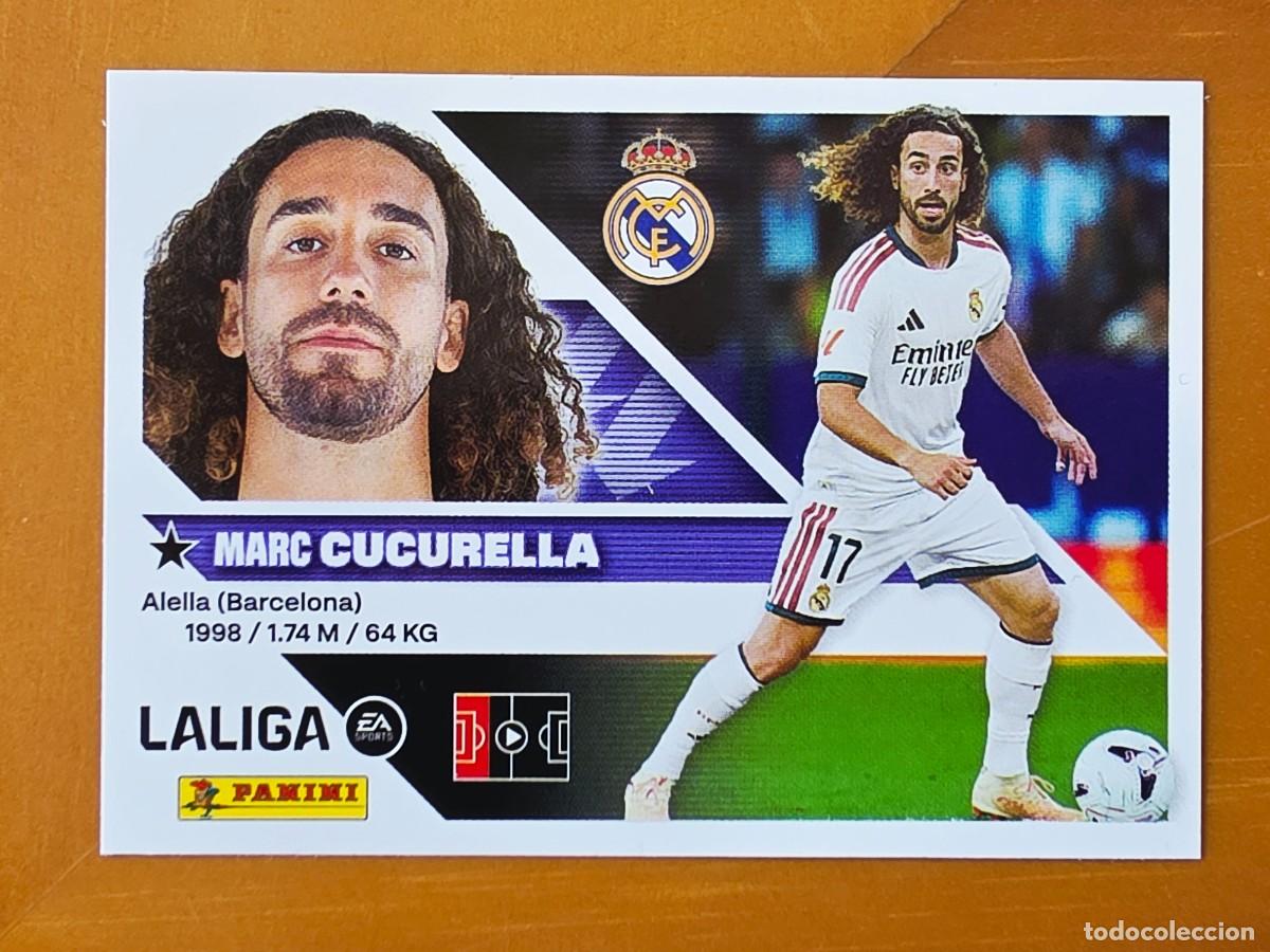 Cromos de f&uacute;tbol: &Uacute;ltimos Fichajes 29 Marc Cucurella, Real Madrid, Panini Ediciones Liga Este 2026 2027 sin pegar