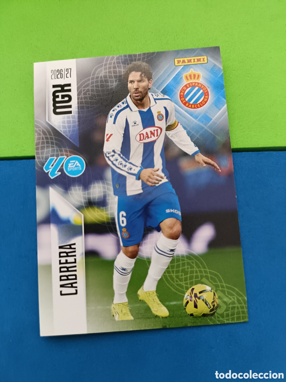 Cromos de f&uacute;tbol: PANINI 2026 2027 MGK MEGACRACKS 25 Aniversario - Espa&ntilde;ol 169 Cabrera