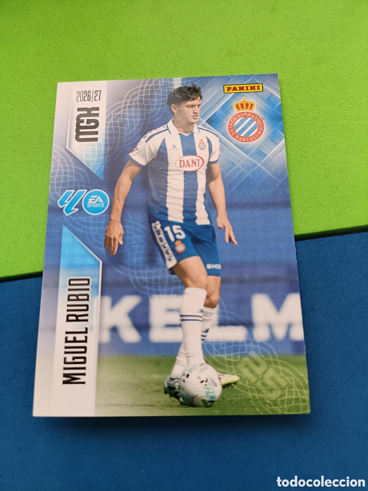 Cromos de f&uacute;tbol: PANINI 2026 2027 MGK MEGACRACKS 25 Aniversario - Espa&ntilde;ol 170 Miguel Rubio
