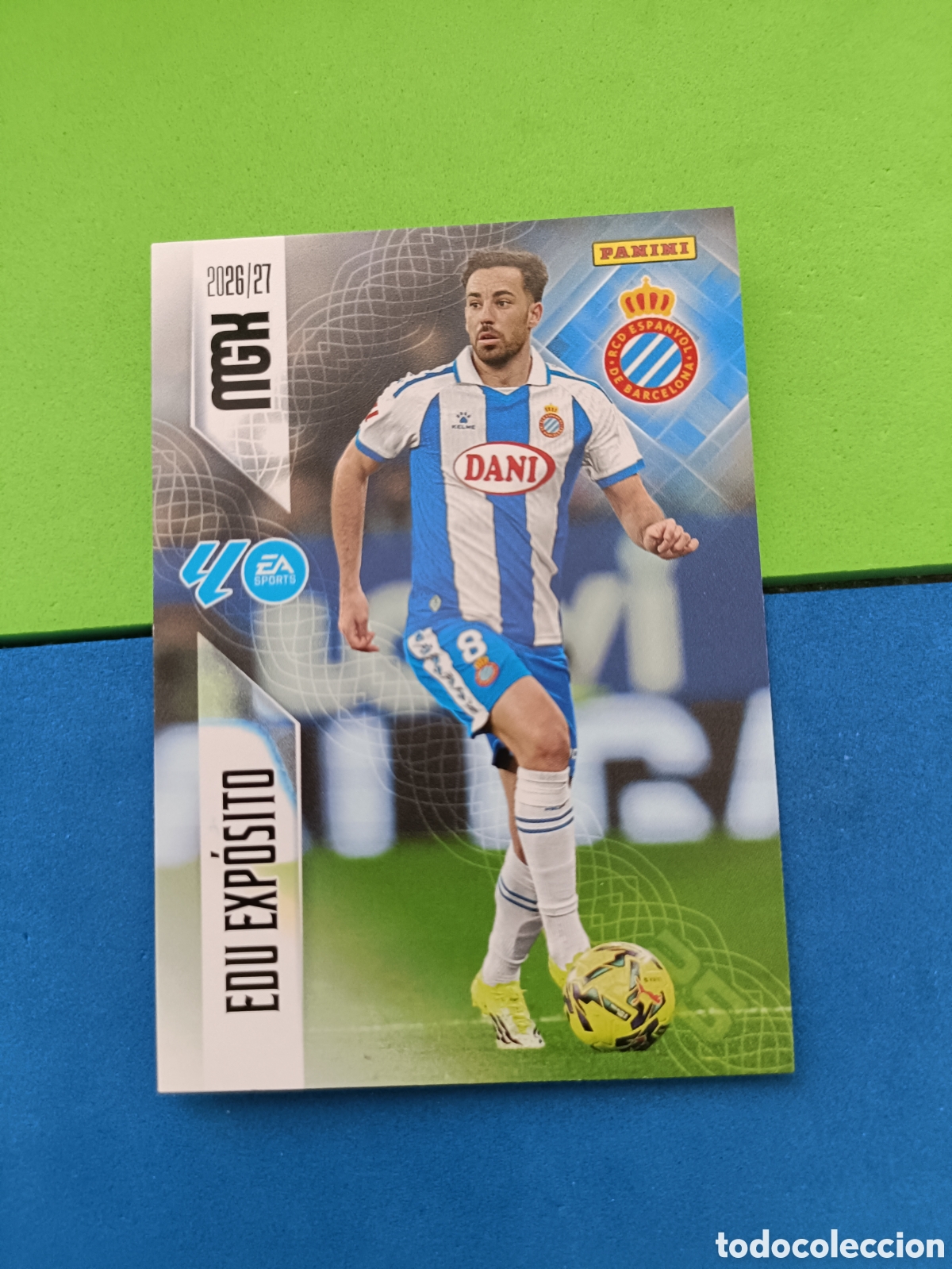 Cromos de f&uacute;tbol: PANINI 2026 2027 MGK MEGACRACKS 25 Aniversario - Espa&ntilde;ol 174 Edu Exp&oacute;sito