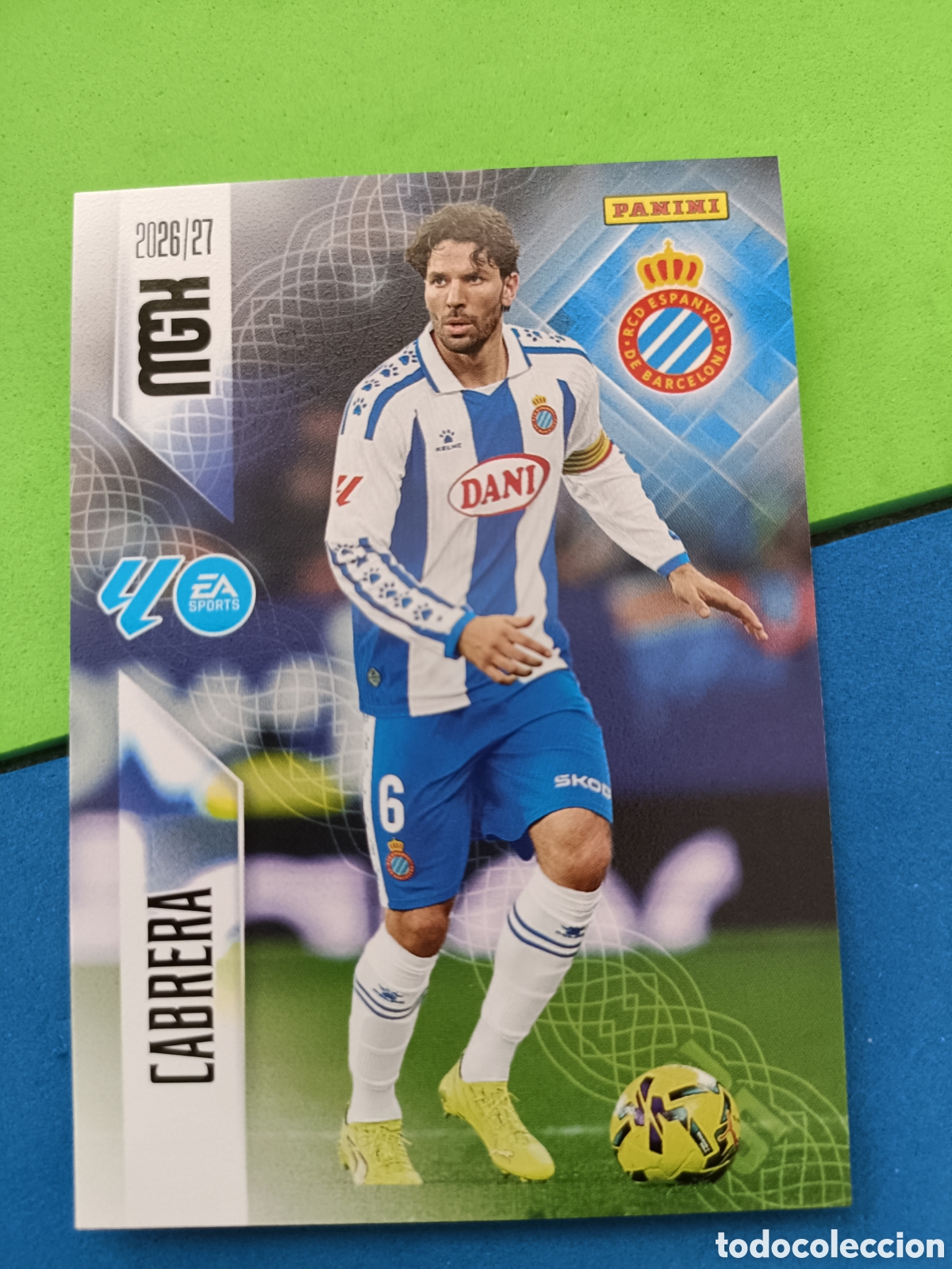 Cromos de f&uacute;tbol: PANINI 2026 2027 MGK MEGACRACKS 25 Aniversario - Espa&ntilde;ol 169 Cabrera