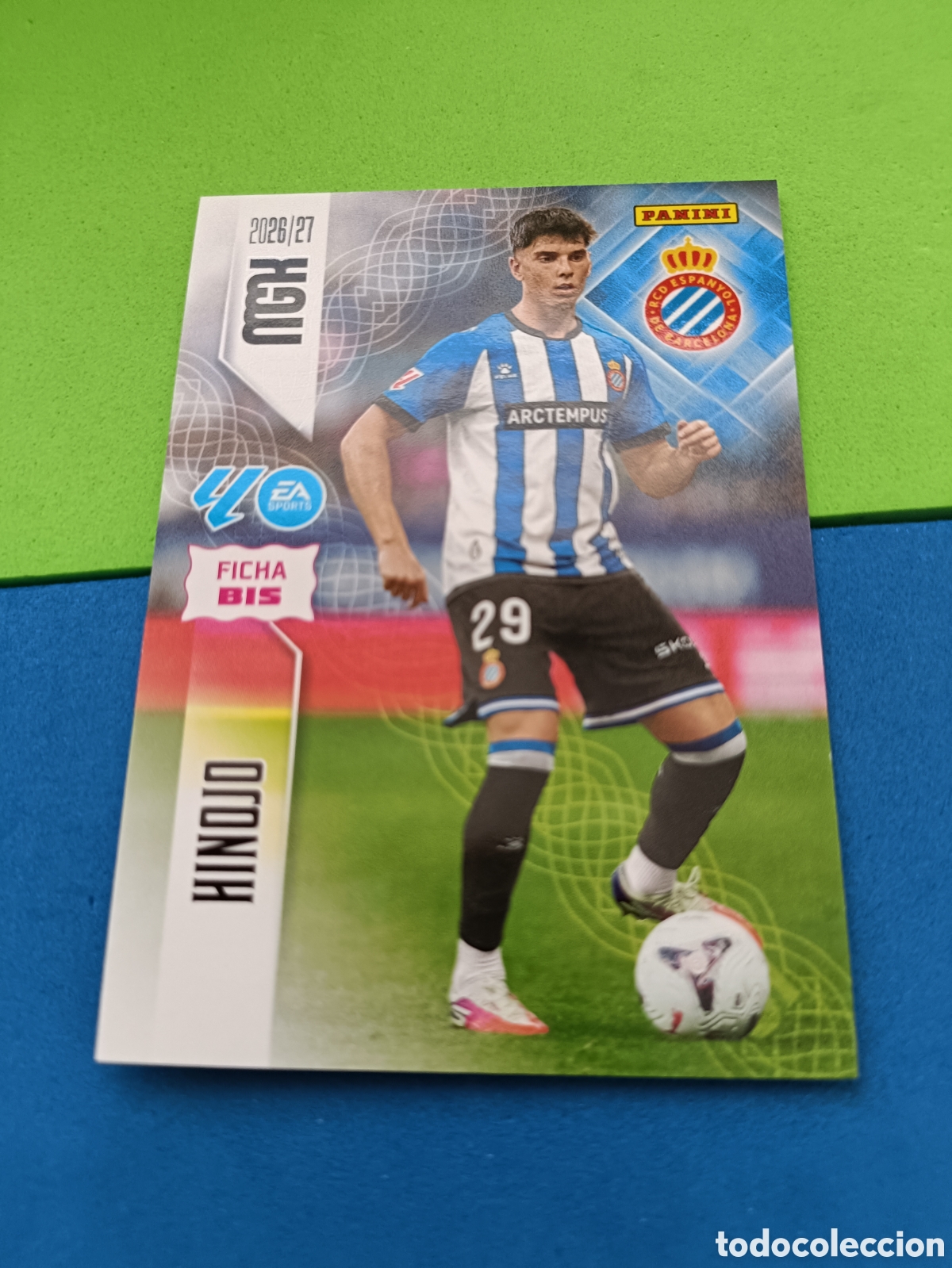 Cromos de f&uacute;tbol: PANINI 2026 2027 MGK MEGACRACKS 25 Aniversario - FICHA BIS Espa&ntilde;ol 170 Hinojo
