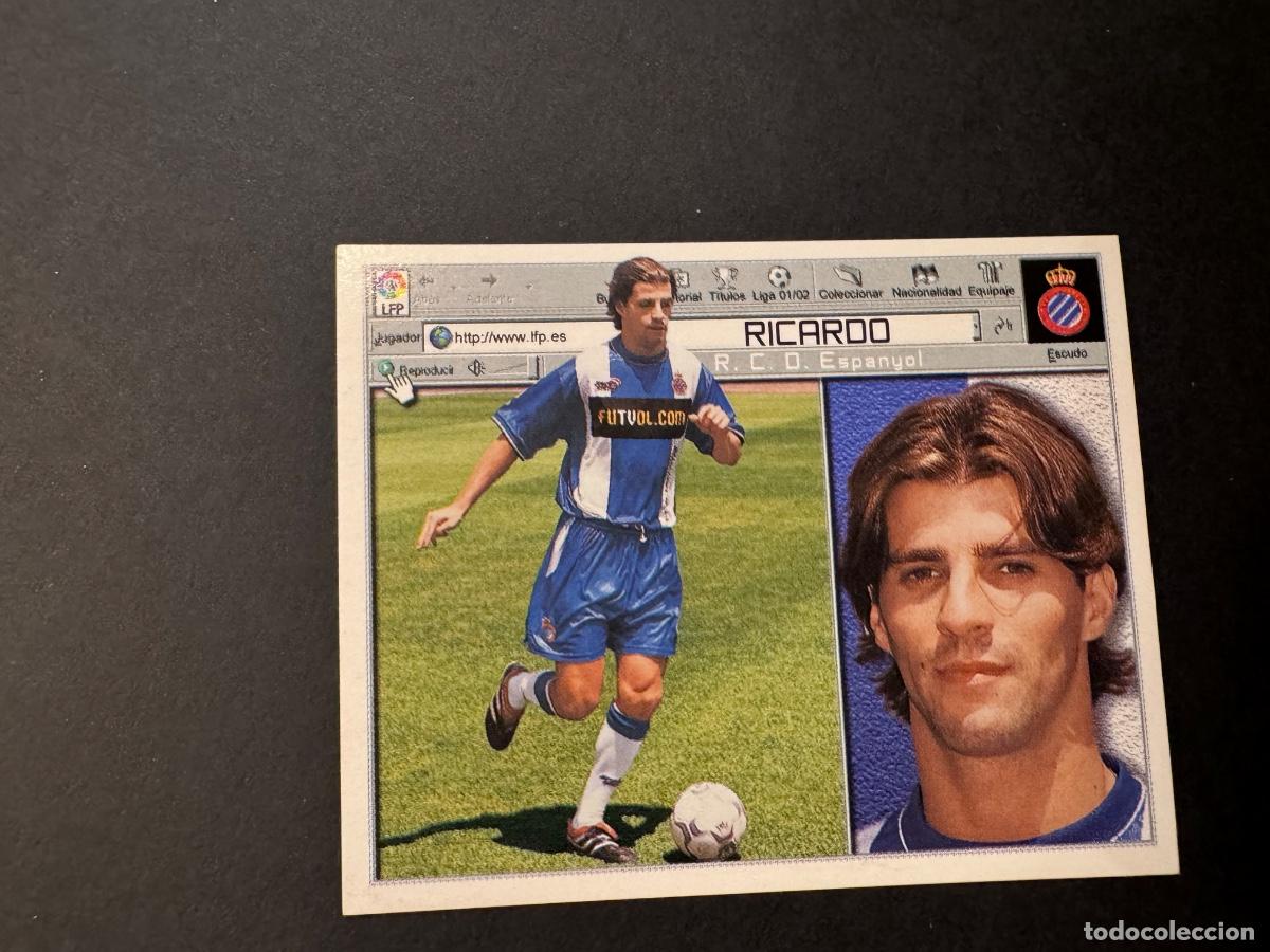 Cromos de f&uacute;tbol: CROMO &Uacute;LTIMOS FICHAJES F&Uacute;TBOL CAMPEONATO LIGA 2001-2002 EDIC. ESTE -NUNCA PEGADO / COMPRA MIN&Iacute;MA 5 &euro;