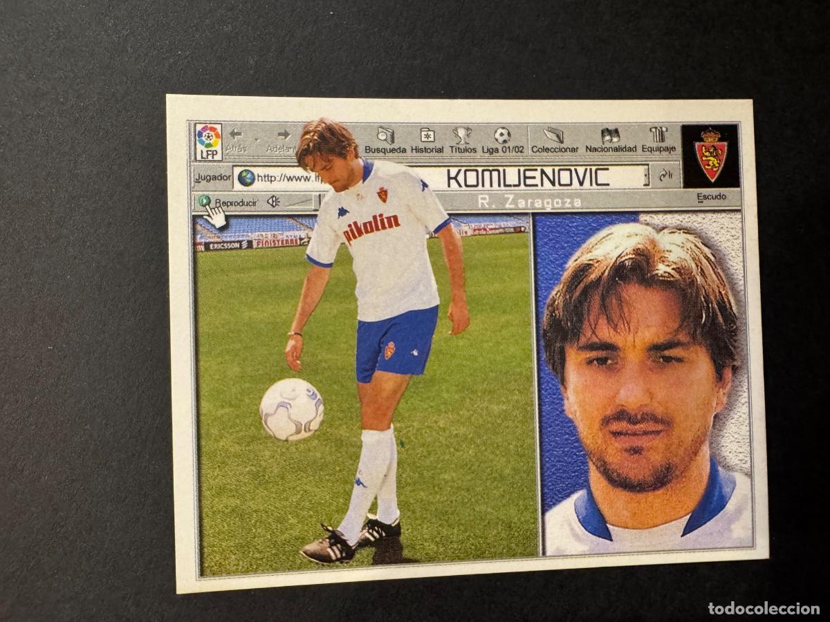 Cromos de f&uacute;tbol: CROMO &Uacute;LTIMOS FICHAJES F&Uacute;TBOL CAMPEONATO LIGA 2001-2002 EDIC. ESTE -NUNCA PEGADO / COMPRA MIN&Iacute;MA 5 &euro;