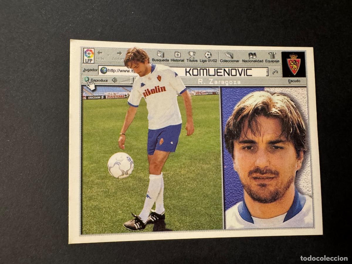 Cromos de f&uacute;tbol: CROMO &Uacute;LTIMOS FICHAJES F&Uacute;TBOL CAMPEONATO LIGA 2001-2002 EDIC. ESTE -NUNCA PEGADO / COMPRA MIN&Iacute;MA 5 &euro;