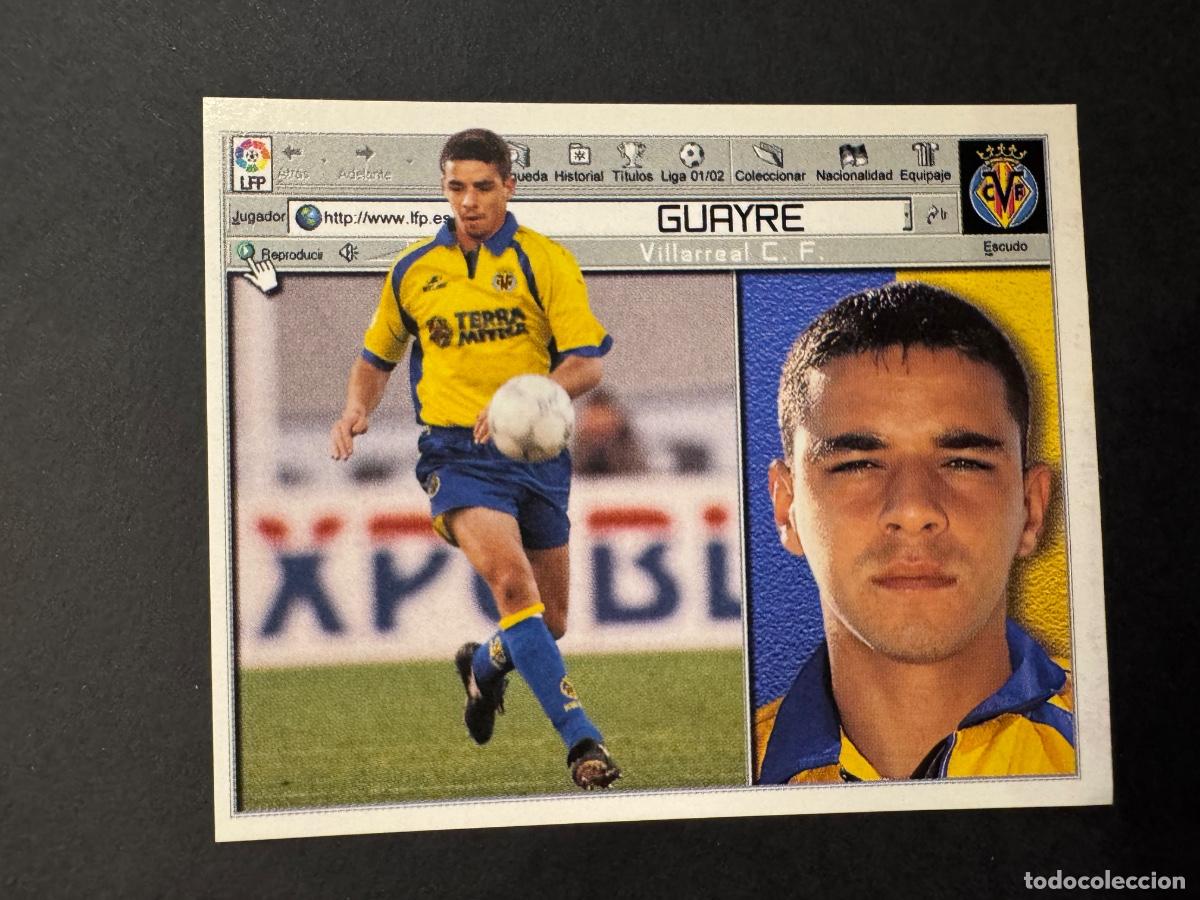 Fu&szlig;ball-Sticker: CROMO &Uacute;LTIMOS FICHAJES F&Uacute;TBOL CAMPEONATO LIGA 2001-2002 EDIC. ESTE -NUNCA PEGADO / COMPRA MIN&Iacute;MA 5 &euro;