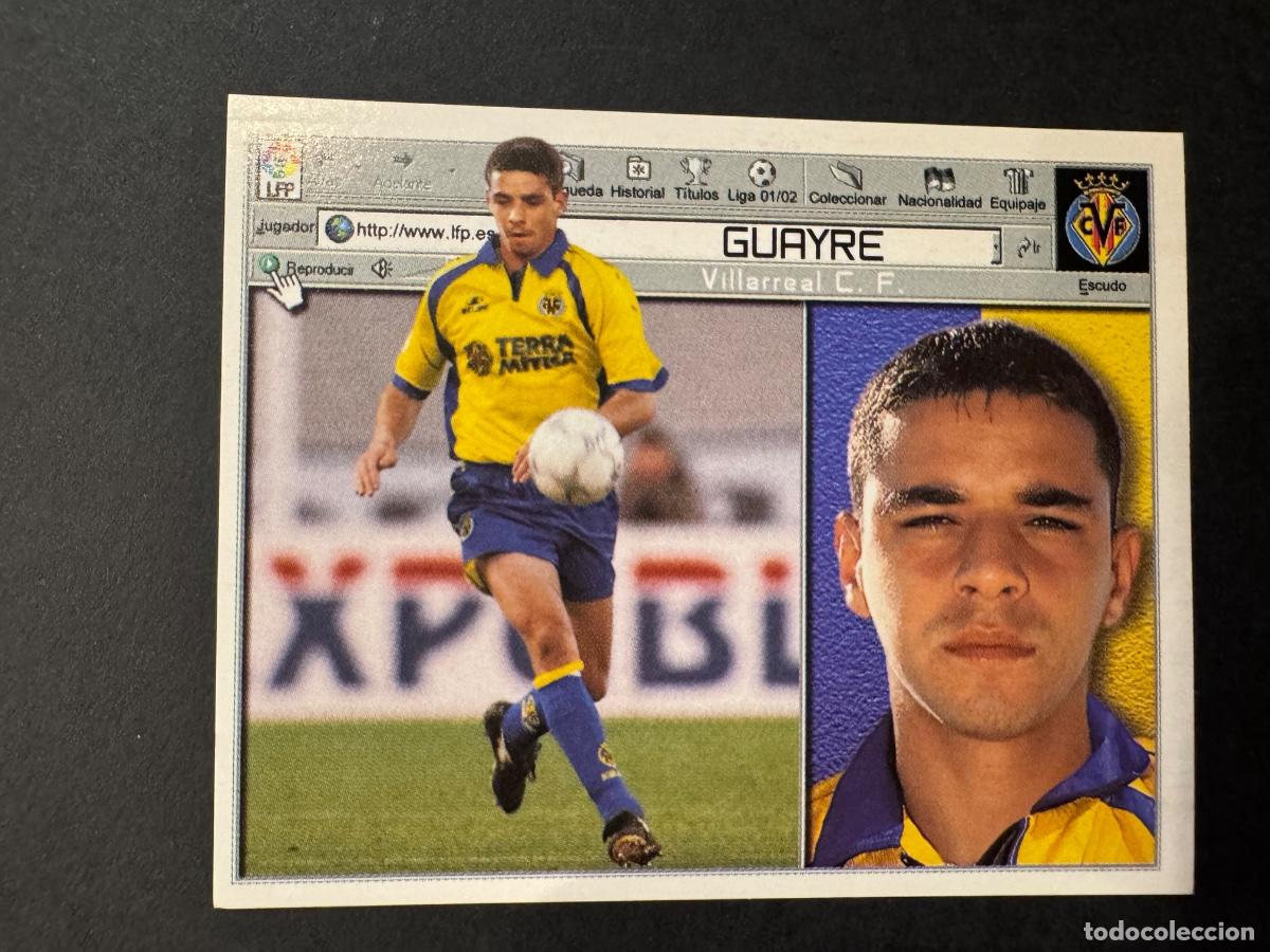 Fu&szlig;ball-Sticker: CROMO &Uacute;LTIMOS FICHAJES F&Uacute;TBOL CAMPEONATO LIGA 2001-2002 EDIC. ESTE -NUNCA PEGADO / COMPRA MIN&Iacute;MA 5 &euro;