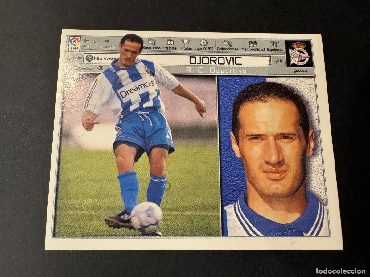 Cromos de f&uacute;tbol: CROMO &Uacute;LTIMOS FICHAJES F&Uacute;TBOL CAMPEONATO LIGA 2001-2002 EDIC. ESTE -NUNCA PEGADO / COMPRA MIN&Iacute;MA 5 &euro;