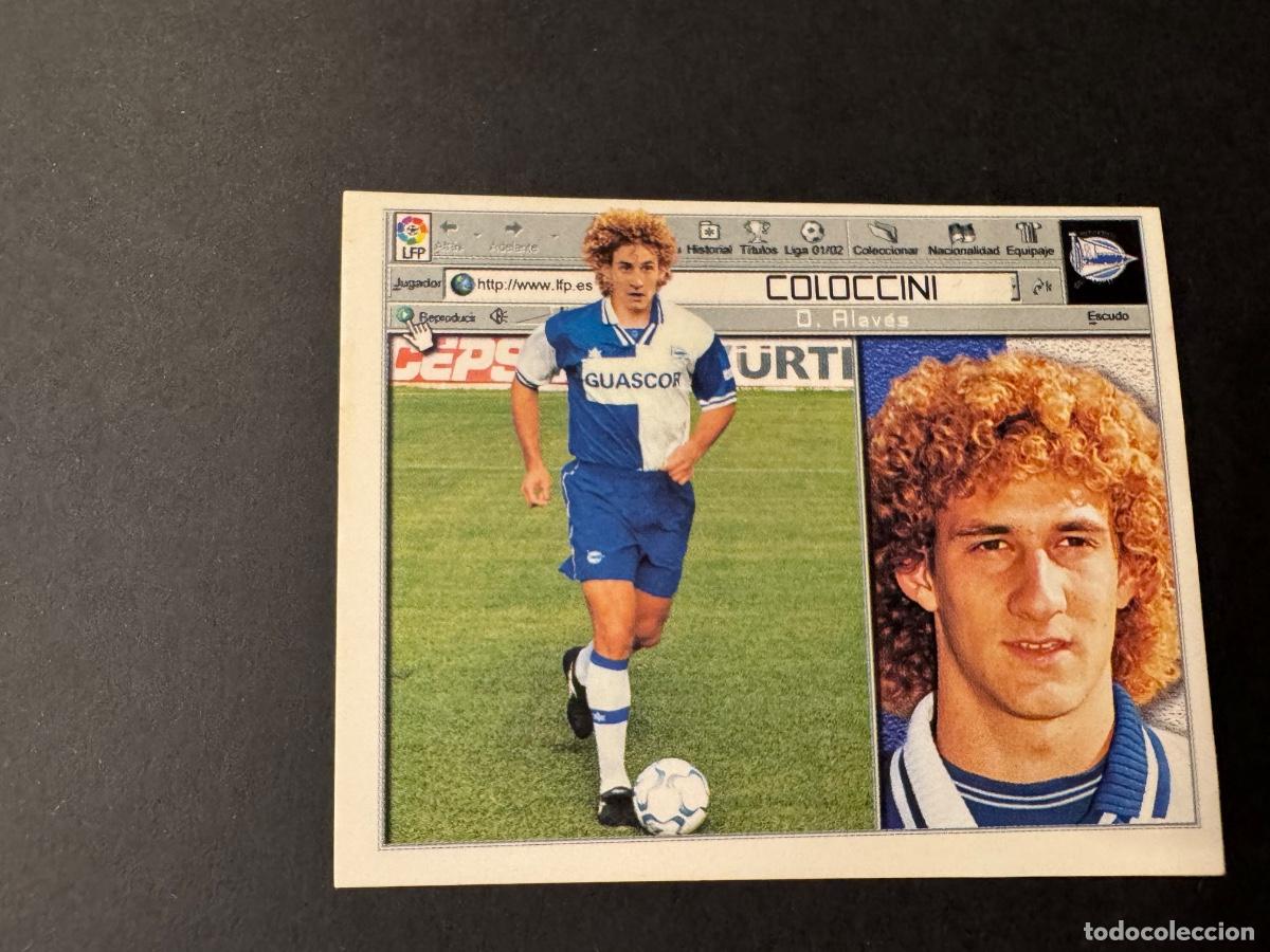 Cromos de f&uacute;tbol: CROMO &Uacute;LTIMOS FICHAJES F&Uacute;TBOL CAMPEONATO LIGA 2001-2002 EDIC. ESTE -NUNCA PEGADO / COMPRA MIN&Iacute;MA 5 &euro;