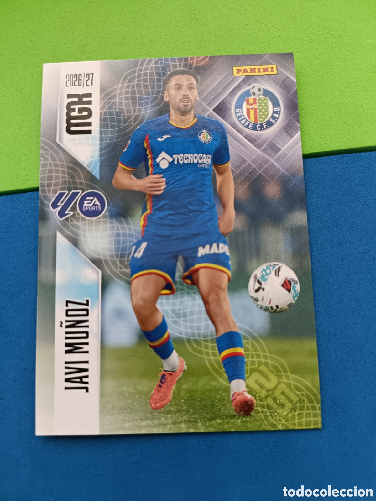 Cromos de f&uacute;tbol: PANINI 2026 2027 MGK MEGACRACKS 25 Aniversario - Getafe 191 Javi Mu&ntilde;oz