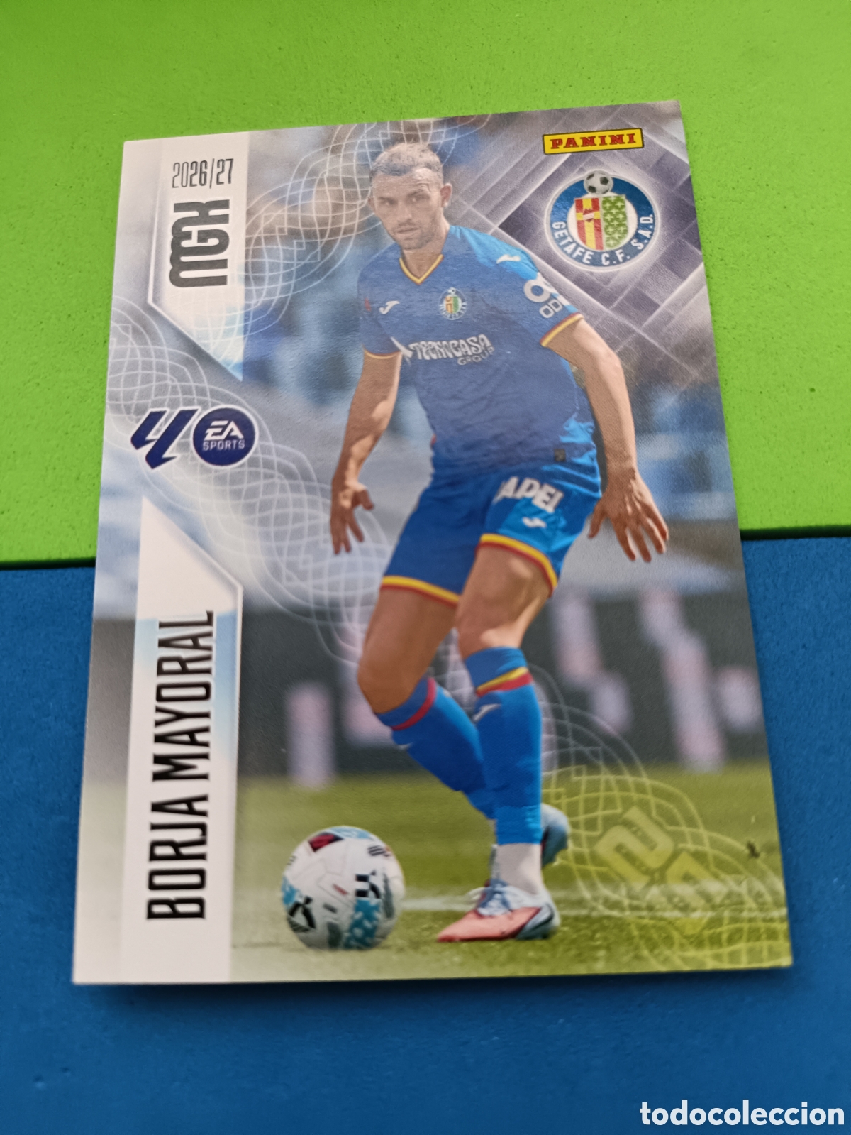 Cromos de f&uacute;tbol: PANINI 2026 2027 MGK MEGACRACKS 25 Aniversario - Getafe 195 Borja Mayoral