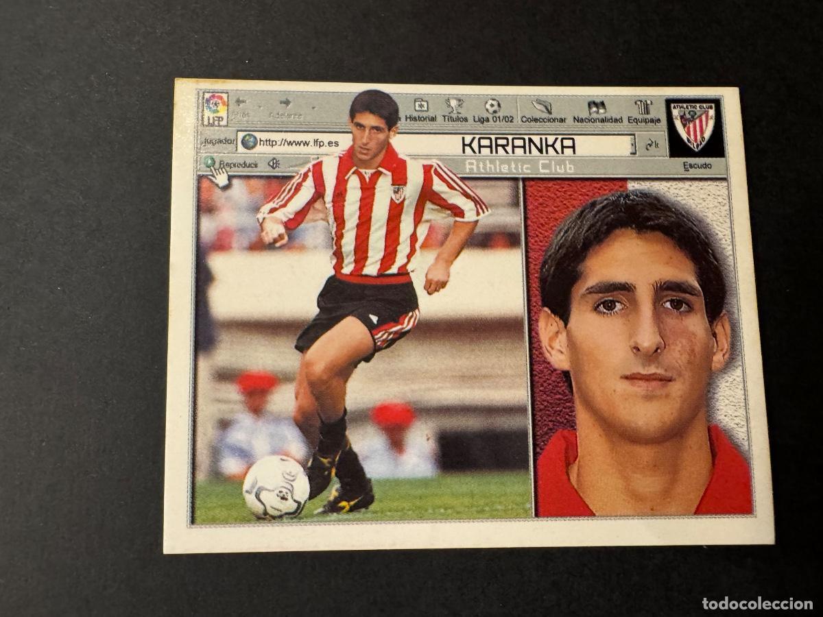 Cromos de Futebol: CROMO &Uacute;LTIMOS FICHAJES F&Uacute;TBOL CAMPEONATO LIGA 2001-2002 EDIC. ESTE -NUNCA PEGADO / COMPRA MIN&Iacute;MA 5 &euro;