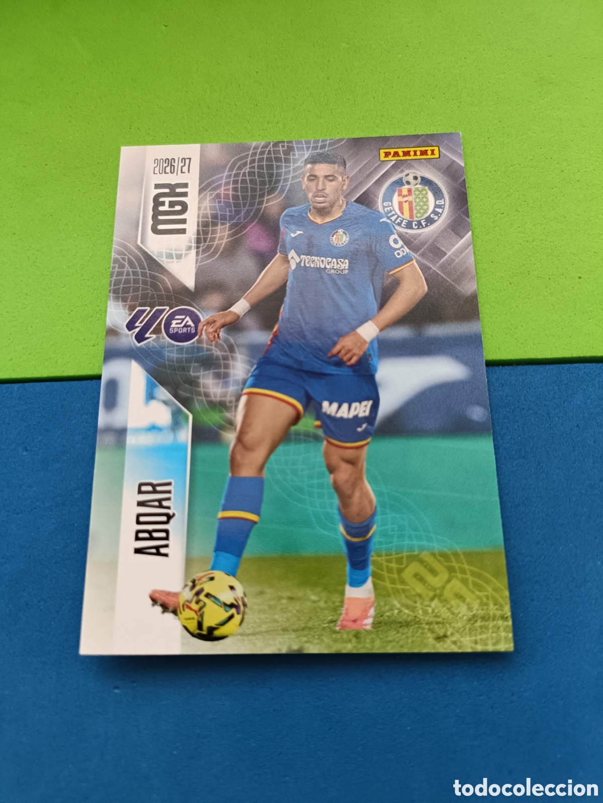 Cromos de f&uacute;tbol: PANINI 2026 2027 MGK MEGACRACKS 25 Aniversario - Getafe 187 Abqar
