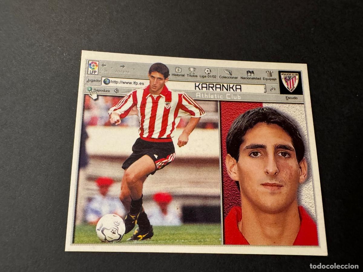 Cromos de Futebol: CROMO &Uacute;LTIMOS FICHAJES F&Uacute;TBOL CAMPEONATO LIGA 2001-2002 EDIC. ESTE -NUNCA PEGADO / COMPRA MIN&Iacute;MA 5 &euro;