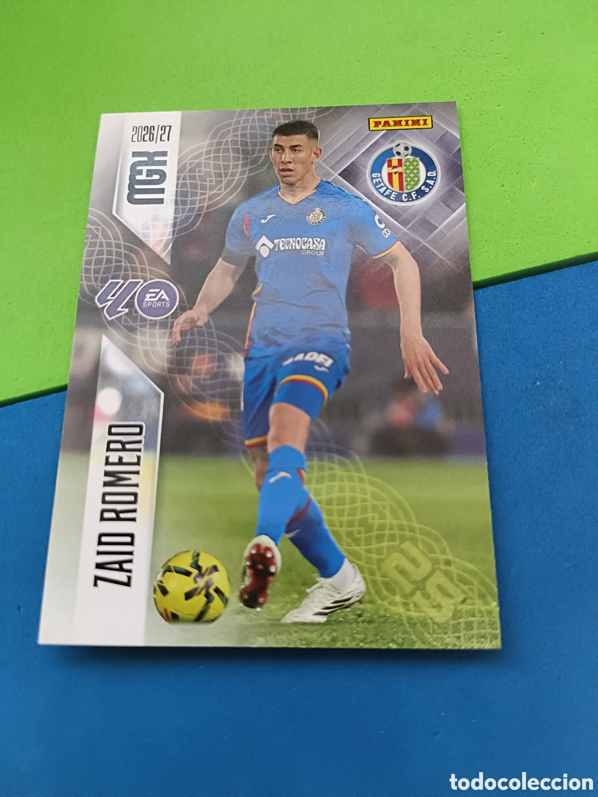Cromos de f&uacute;tbol: PANINI 2026 2027 MGK MEGACRACKS 25 Aniversario - Getafe 188 Zaid Romero