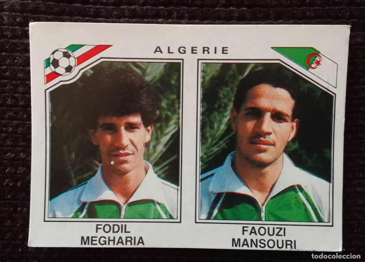 Cromos de f&uacute;tbol: CROMO MEXICO 86. MEGHARIA. MANSOURI. 232. PANINI.