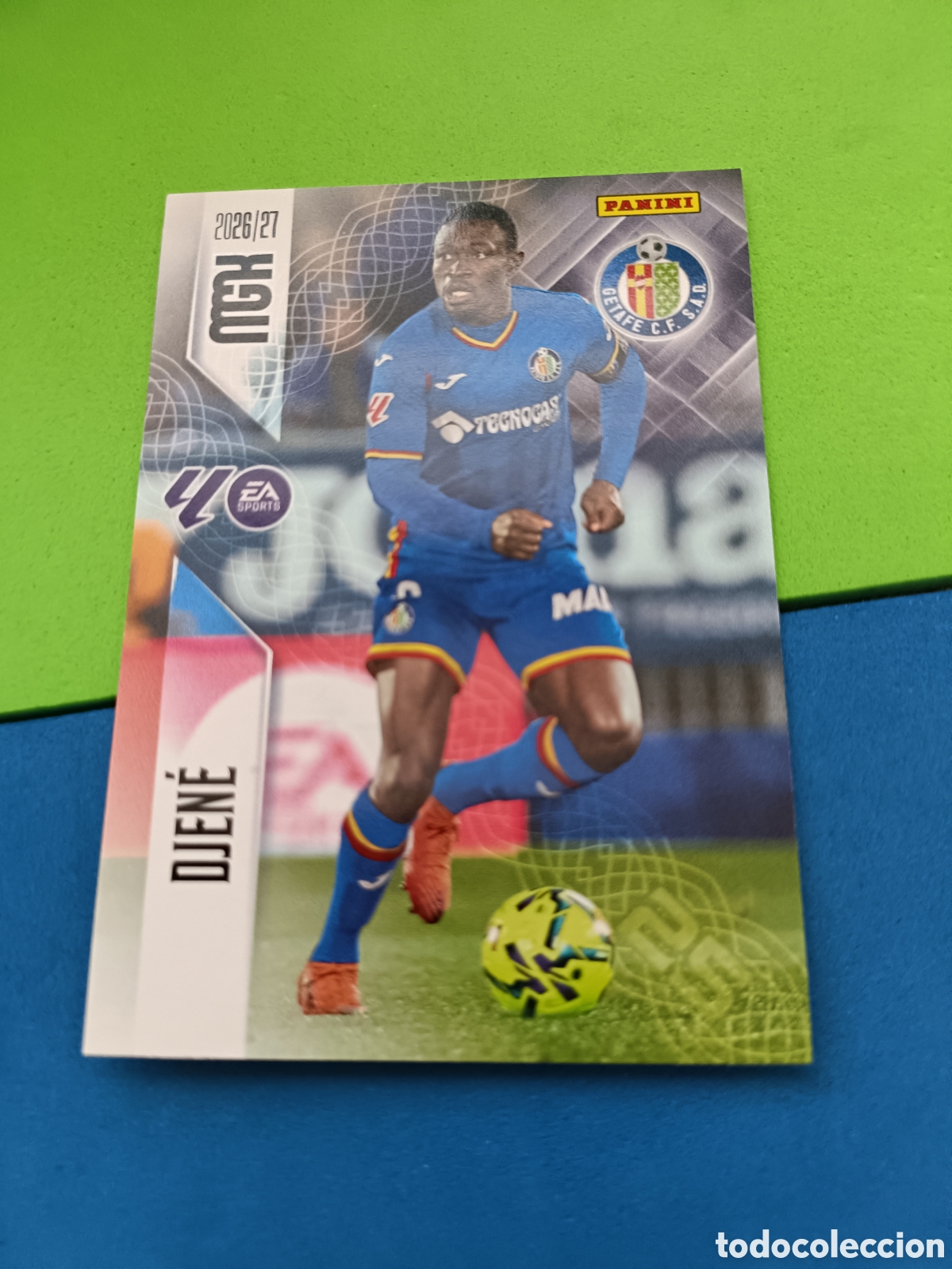 Cromos de f&uacute;tbol: PANINI 2026 2027 MGK MEGACRACKS 25 Aniversario - Getafe 185 Djene