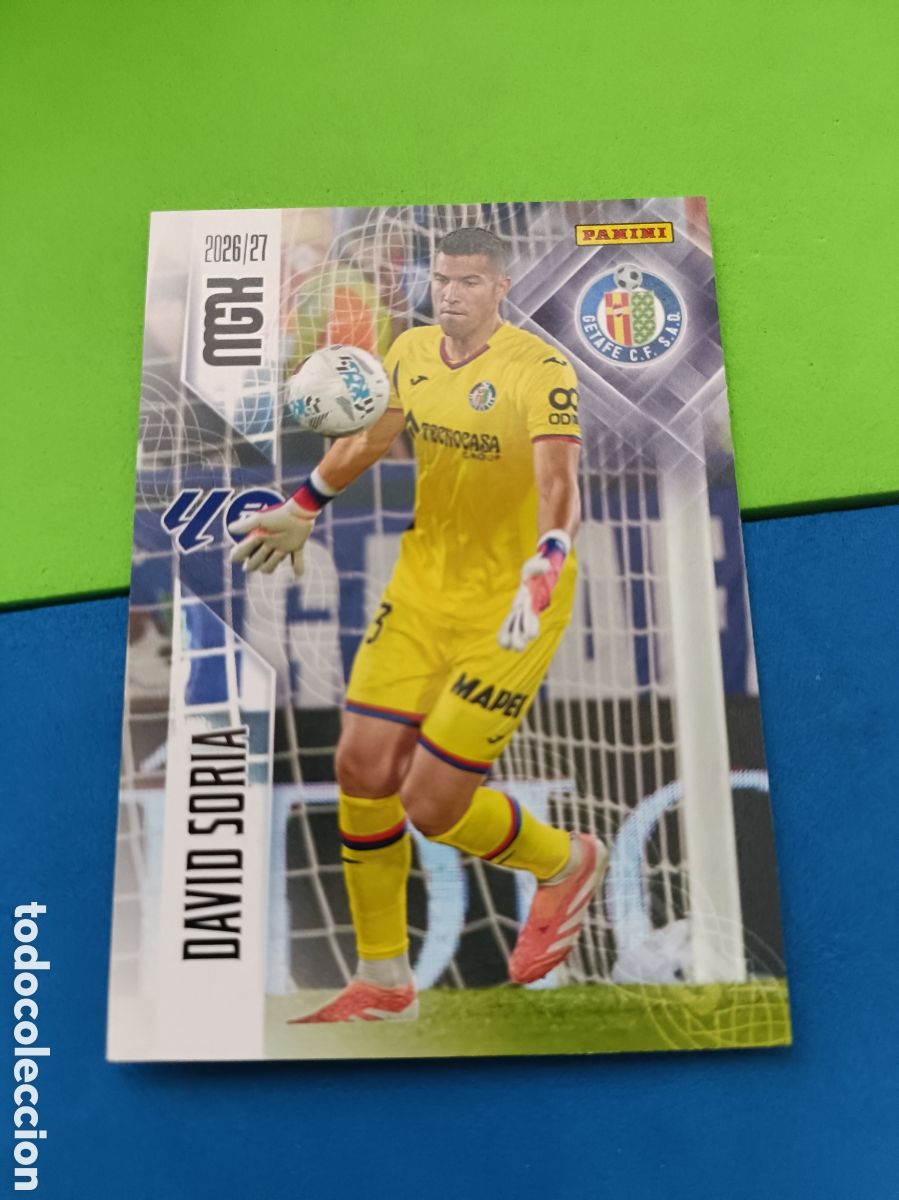 Cromos de f&uacute;tbol: PANINI 2026 2027 MGK MEGACRACKS 25 Aniversario - Getafe 182 David Soria