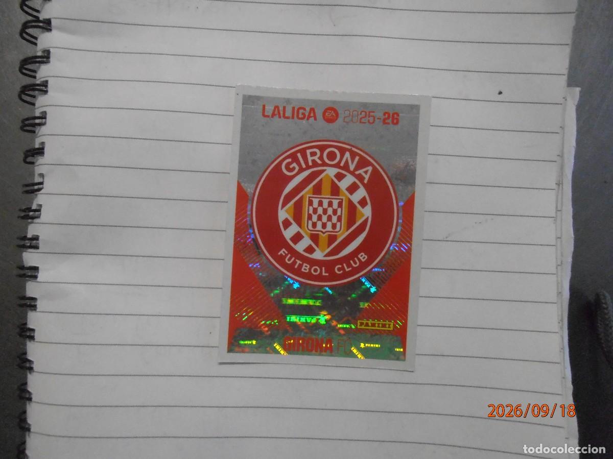 Cromos de f&uacute;tbol: Girona - Escudo 2025-26 - Foto 1