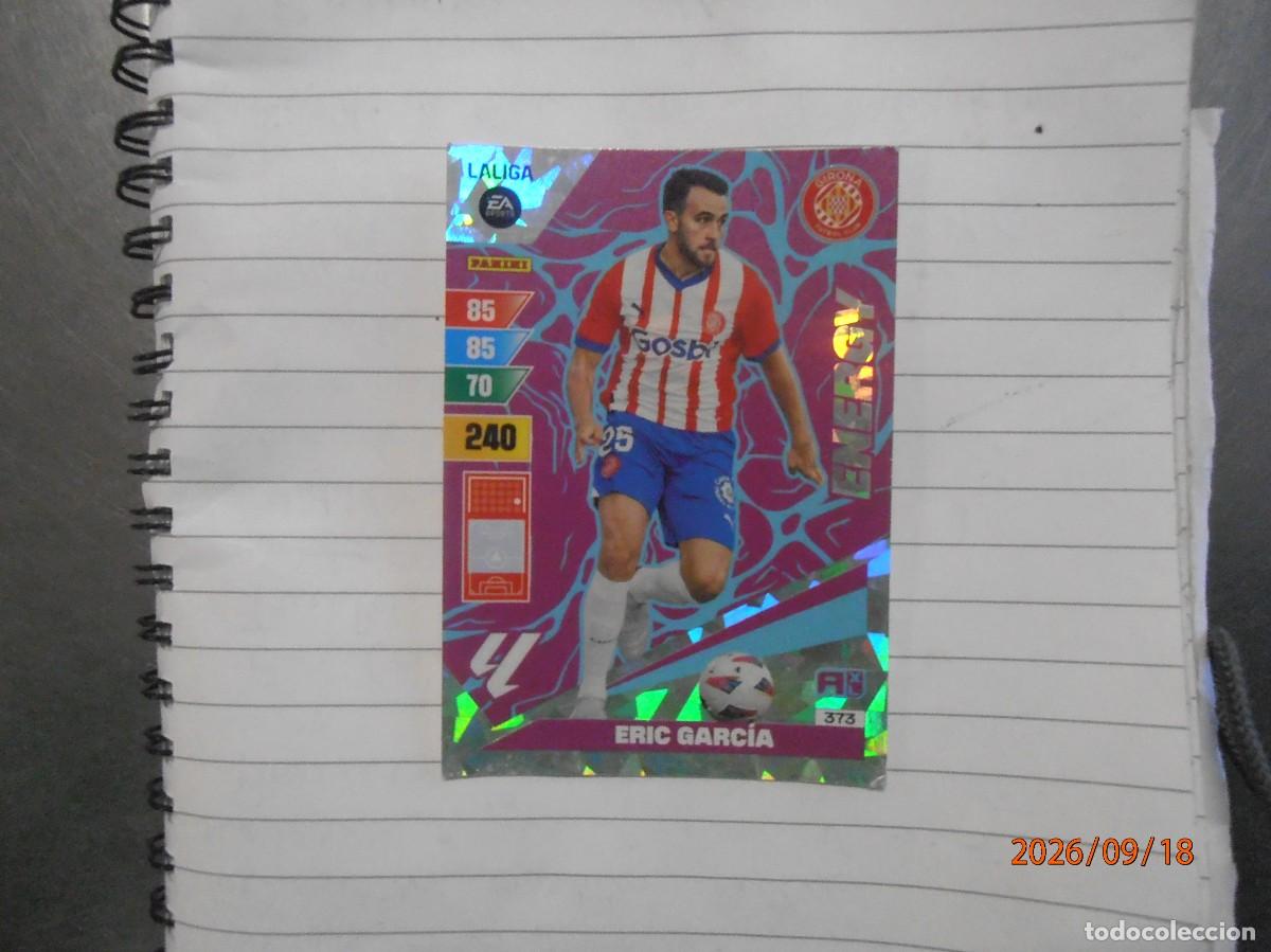 Cromos de f&uacute;tbol: Eric Garcia- Girona - Energy - 2023-24