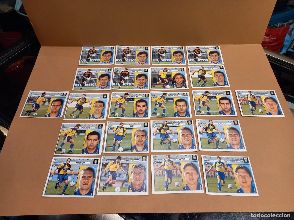 Cartes &agrave; collectionner de Football: LAS PALMAS LOTE DE CROMOS F&Uacute;TBOL LIGA 2001-2002 EDIC. ESTE -NUNCA PEGADOS / COMPRA MIN&Iacute;MA 5 &euro;