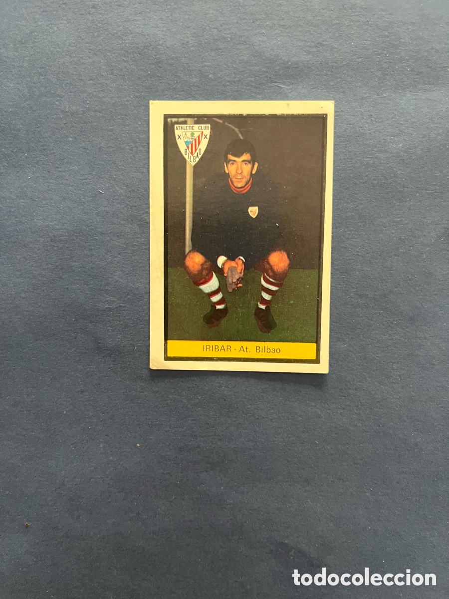 Cromos de f&uacute;tbol: Iribar Ath. Bilbao Fher 1972-73 ( nuevo sin pegar ) .