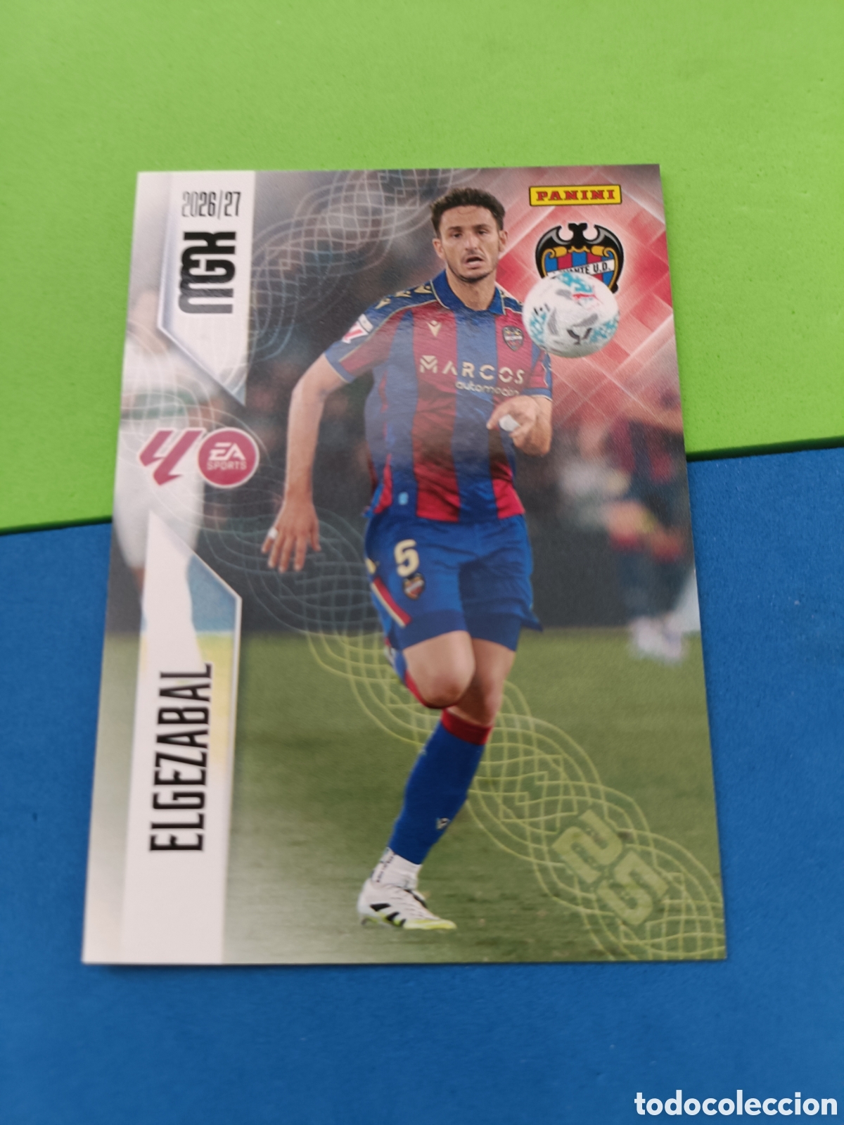 Cromos de f&uacute;tbol: PANINI 2026 2027 MGK MEGACRACKS 25 Aniversario - Levante 204 Elgezabal