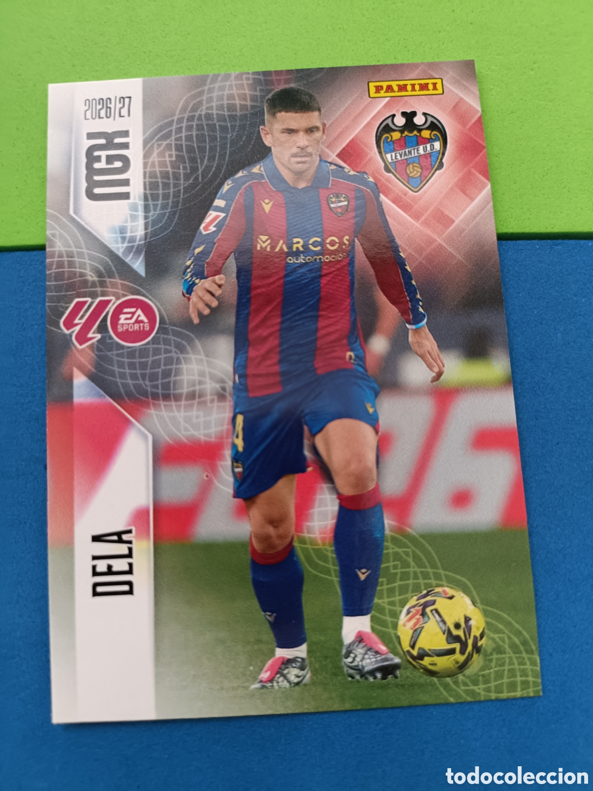 Cromos de f&uacute;tbol: PANINI 2026 2027 MGK MEGACRACKS 25 Aniversario - Levante 203 Dela