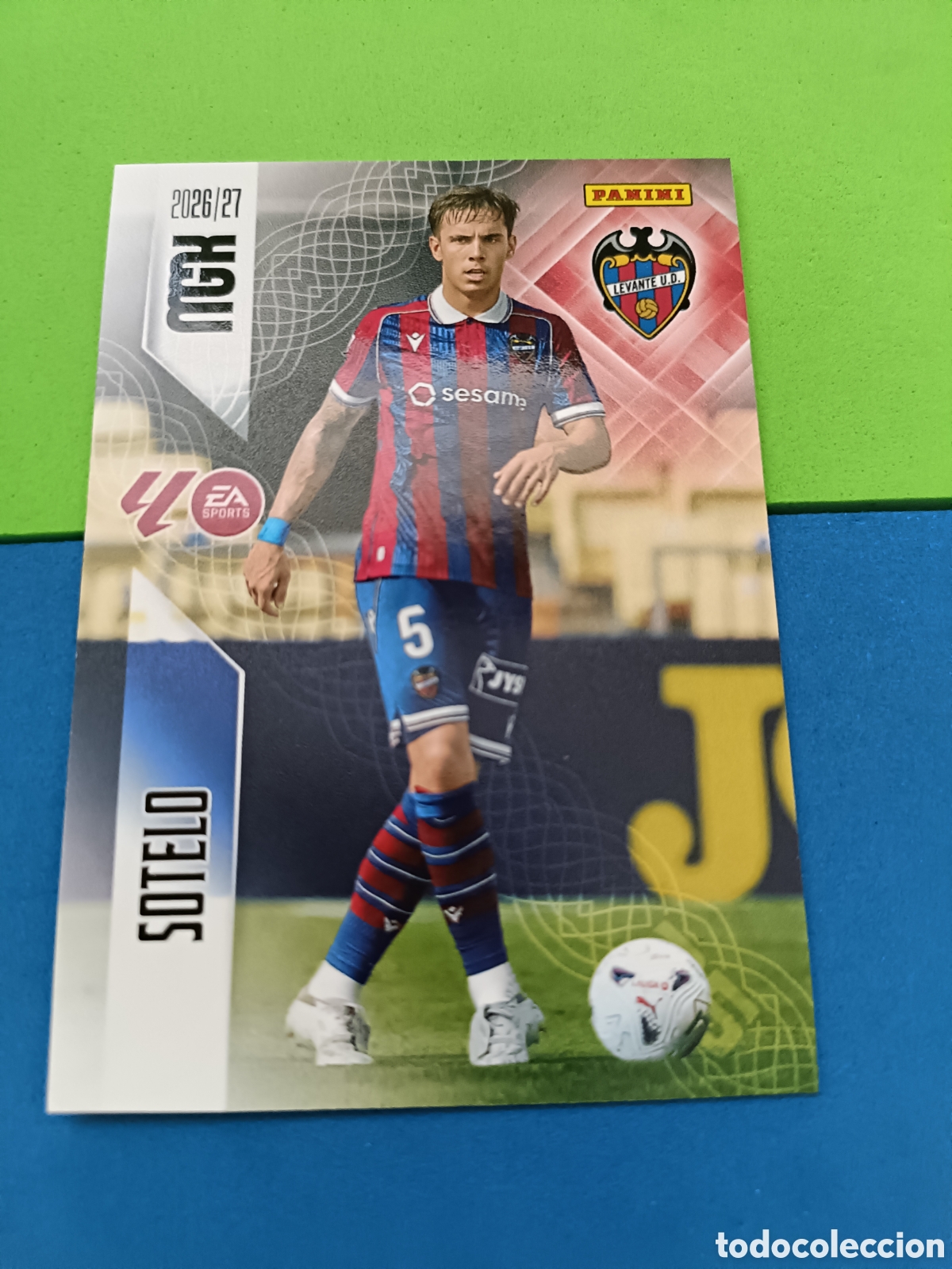Cromos de f&uacute;tbol: PANINI 2026 2027 MGK MEGACRACKS 25 Aniversario - Levante 209 Sotelo