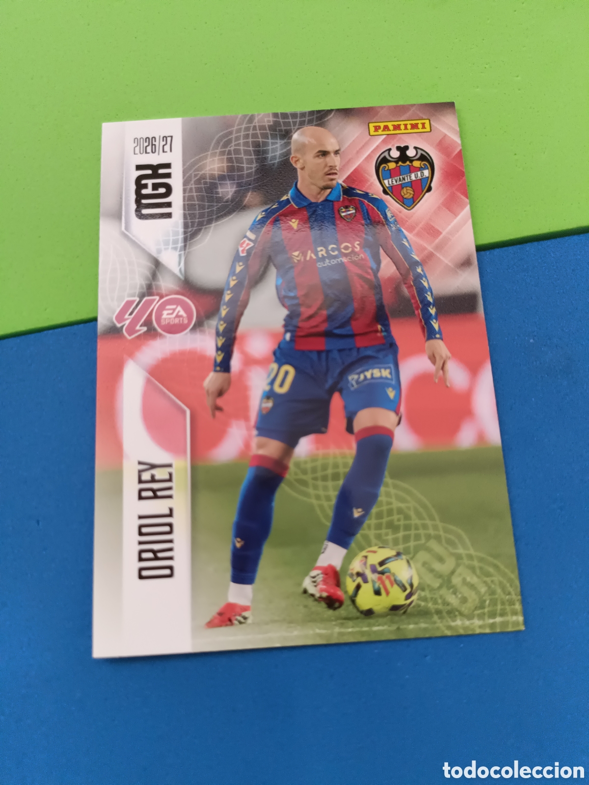 Cromos de f&uacute;tbol: PANINI 2026 2027 MGK MEGACRACKS 25 Aniversario - Levante 207 Oriol Rey