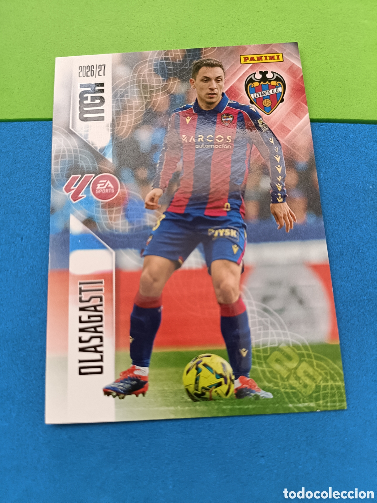 Cromos de f&uacute;tbol: PANINI 2026 2027 MGK MEGACRACKS 25 Aniversario - Levante 210 Olasagasti
