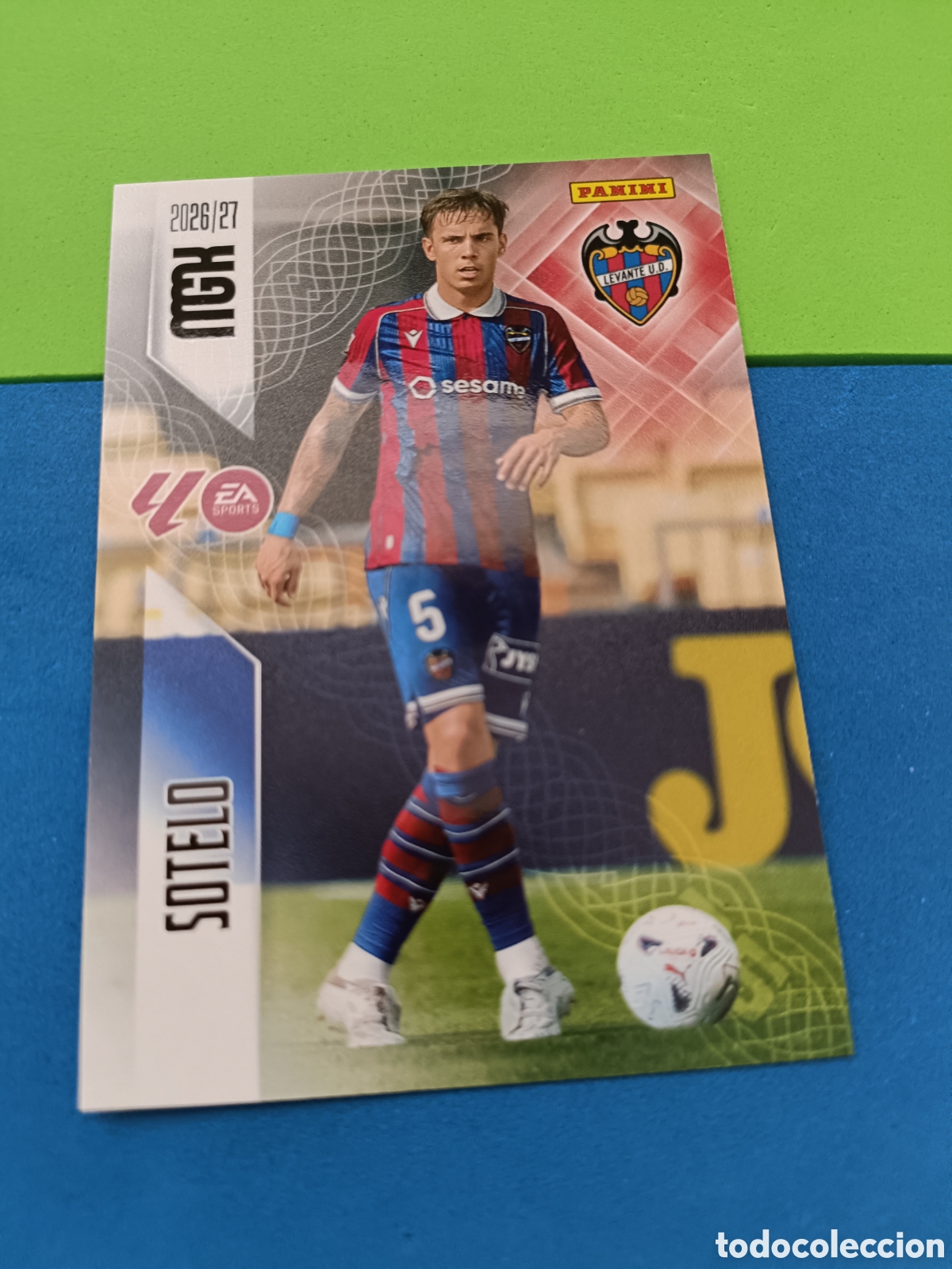 Cromos de f&uacute;tbol: PANINI 2026 2027 MGK MEGACRACKS 25 Aniversario - Levante 209 Sotelo