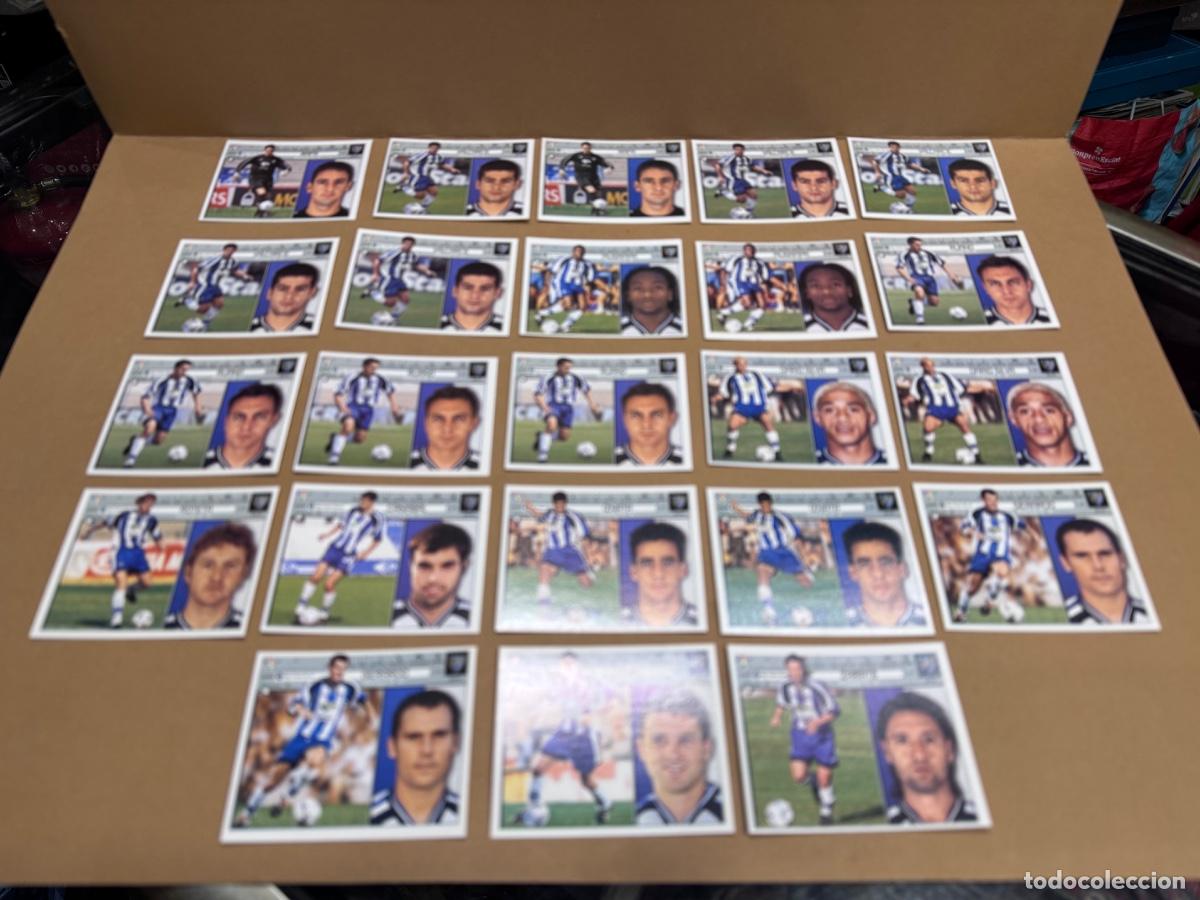 Cromos de f&uacute;tbol: LAS PALMAS LOTE DE CROMOS CAMPEONATO LIGA 2001-2002 EDIC. ESTE -NUNCA PEGADOS / COMPRA MIN&Iacute;MA 5 &euro;