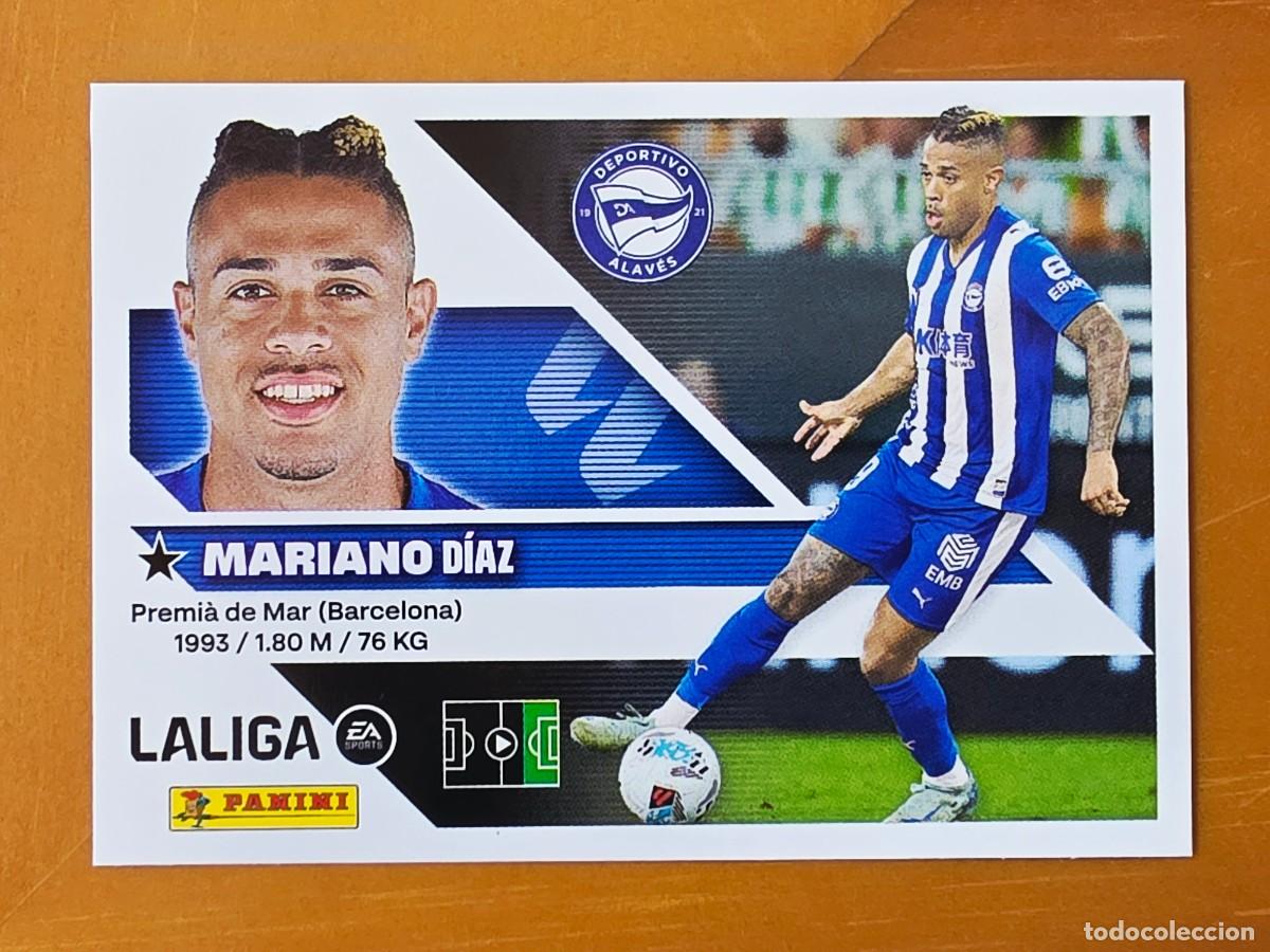 Cromos de f&uacute;tbol: 20 BIS Mariano D&iacute;az, Deportivo Alav&eacute;s, Coloca, Panini Ediciones Liga Este 2026 2027 26 27