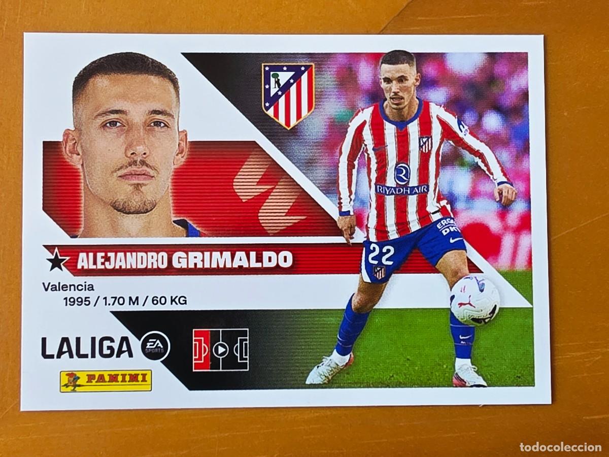 Cromos de f&uacute;tbol: 10 BIS Alejandro Grimaldo, Atl&eacute;tico de Madrid, Coloca, Panini Ediciones Liga Este 2026 2027 26 27