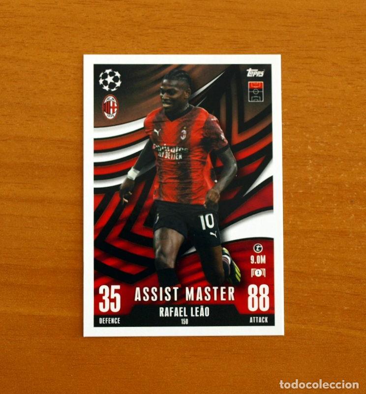 Cromos de f&uacute;tbol: Milan -N&ordm; 150 Rafael Le&acirc;o -Assist Master-Topps Match Attax Trading Card Game-2023-2024
