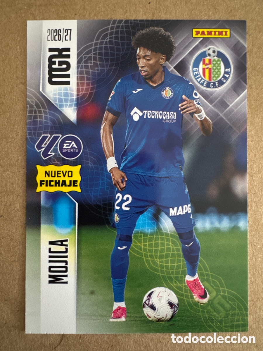 Cromos de f&uacute;tbol: # 462 Mojica Getafe Megacracks 26 27 2026 2027 Nuevo Fichaje 2 Segunda 2a 2&ordf; Edici&oacute;n