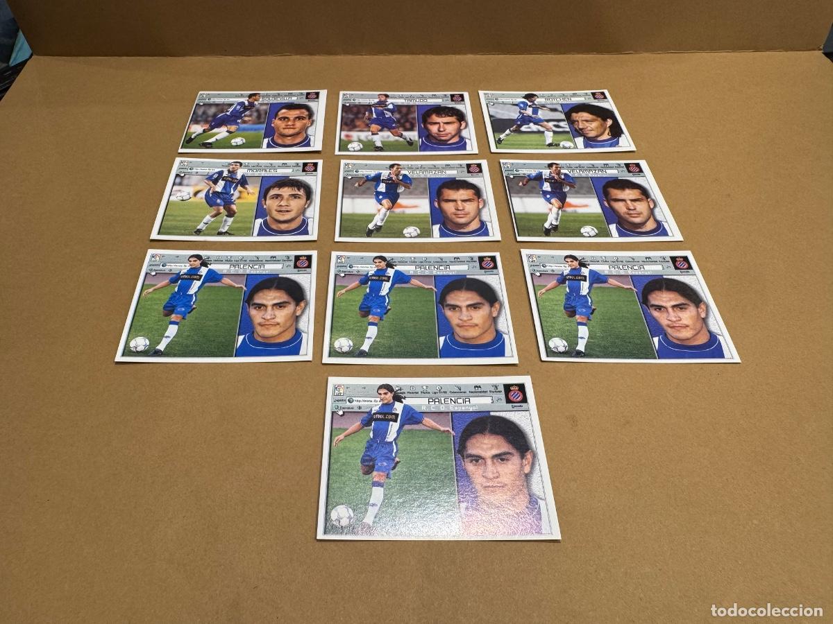 Cromos de f&uacute;tbol: RCD ESPANYOL LOTE DE CROMOS F&Uacute;TBOL LIGA 2001-2002 EDIC. ESTE -NUNCA PEGADOS / COMPRA MIN&Iacute;MA 5 &euro;