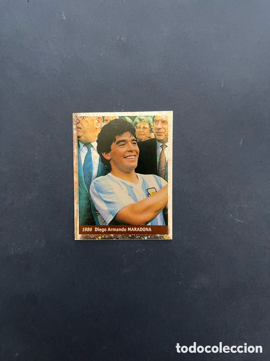 Cromos de f&uacute;tbol: Maradona World Cup 98 DS ( nuevo sin pegar )