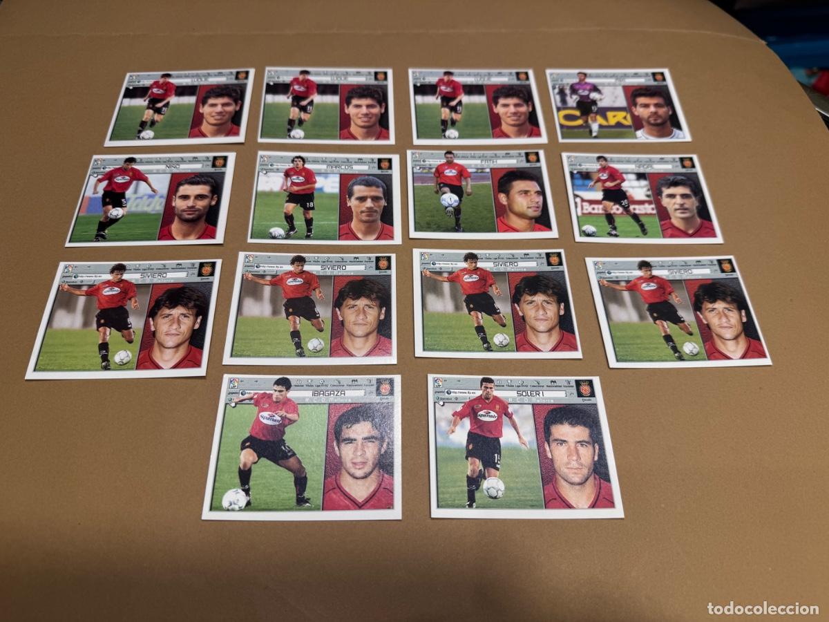 Cromos de f&uacute;tbol: MALLORCA RCD LOTE DE CROMOS F&Uacute;TBOL LIGA 2001-2002 EDIC. ESTE -NUNCA PEGADOS / COMPRA MIN&Iacute;MA 5 &euro;