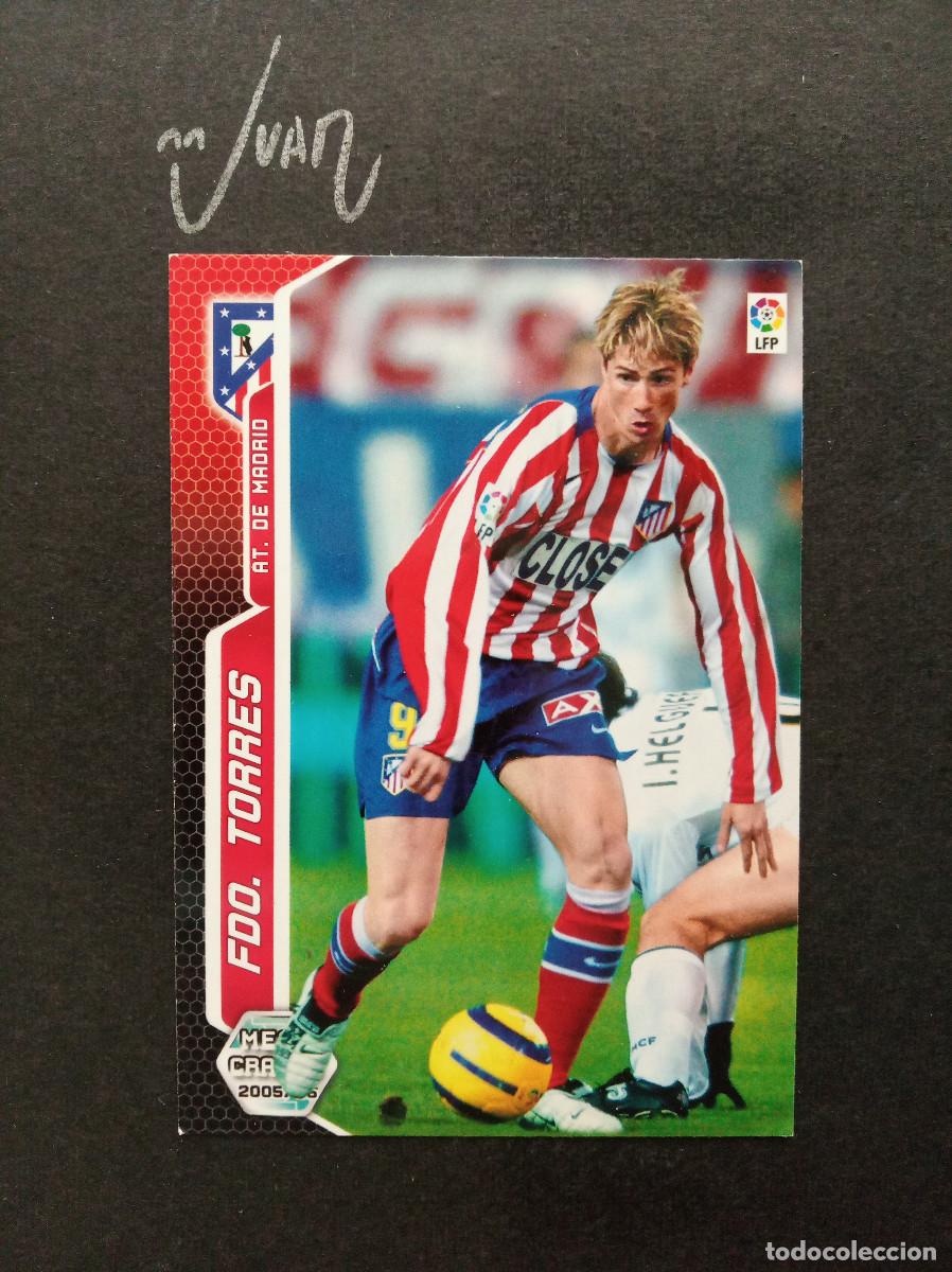 Cromos de f&uacute;tbol: N&ordm; 53 FERNANDO TORRES ATLETICO MADRID ⚽ PANINI &reg; MEGACRACKS 2005 2006 05 06 LIGA FUTBOL MEGA CRACKS