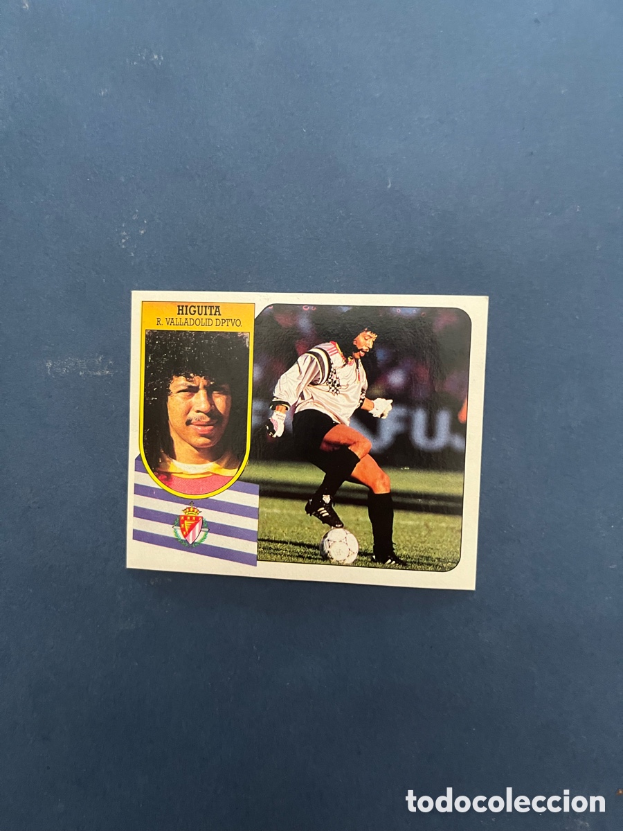 Cromos de f&uacute;tbol: Higuera Real Valladolid ( coloca ) Este 1991-92