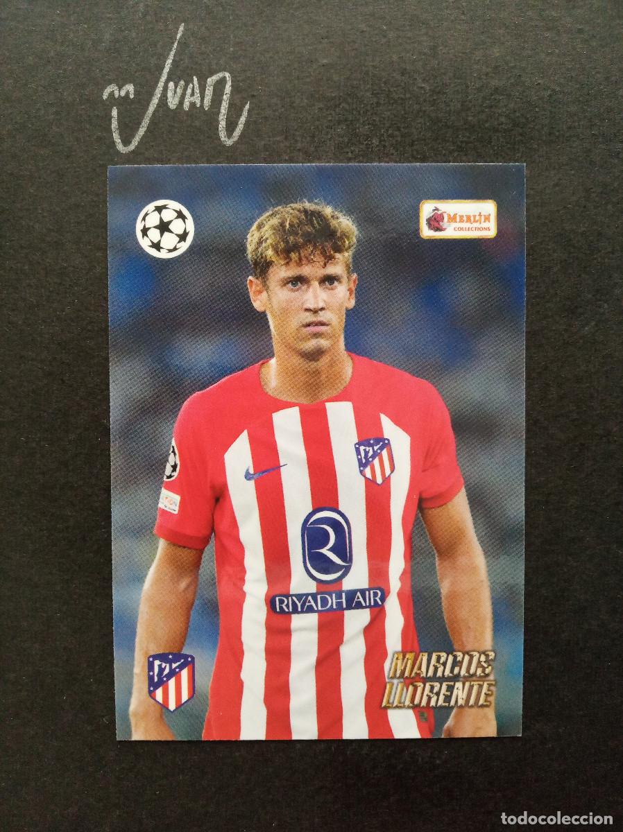 Cromos de f&uacute;tbol: N&ordm; 51 MARCOS LLORENTE ATLETICO MADRID ESPA&Ntilde;A ⚽ TOPPS &reg; MERLIN HERITAGE 2023 2024 23 24 NUEVO