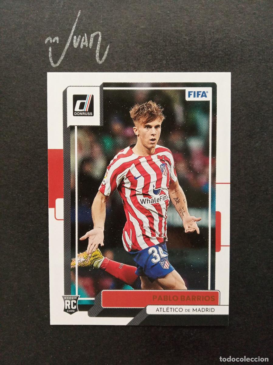 Cromos de f&uacute;tbol: N&ordm; 14 ROOKIE PABLO BARRIOS ATLETICO MADRID ESPA&Ntilde;A ⚽ PANINI &reg; DONRUSS FIFA 2022 2023 22 23 NUEVO