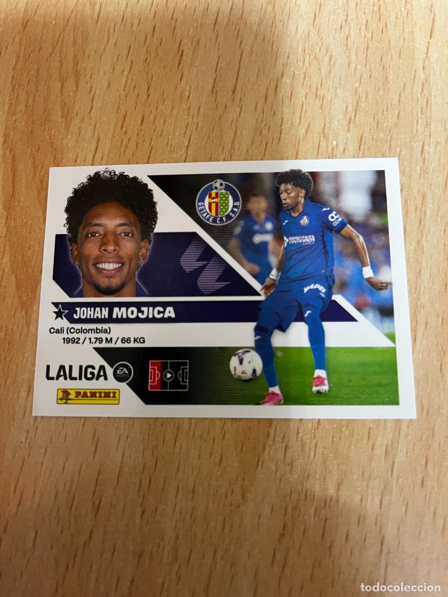 Cromos de f&uacute;tbol: LIGA ESTE 2026 2027 26 27 PANINI N&ordm; 23 MOJICA GETAFE FICHAJE